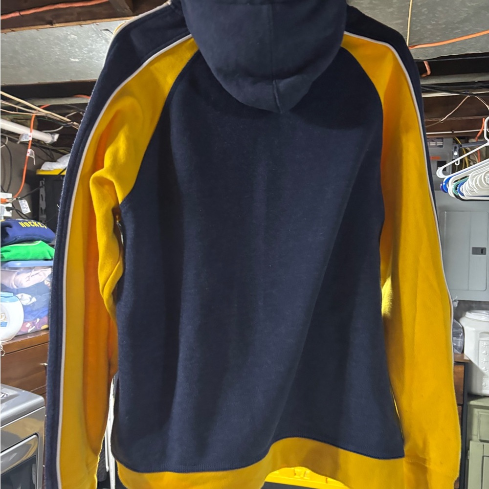 Buffalo Sabres Navy and Yellow Sports Hoodie - Picture 2 of 4